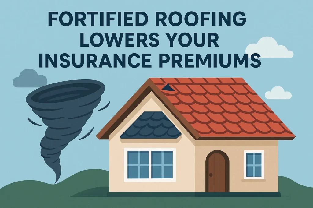 fortified roofing lowers insurance premiums