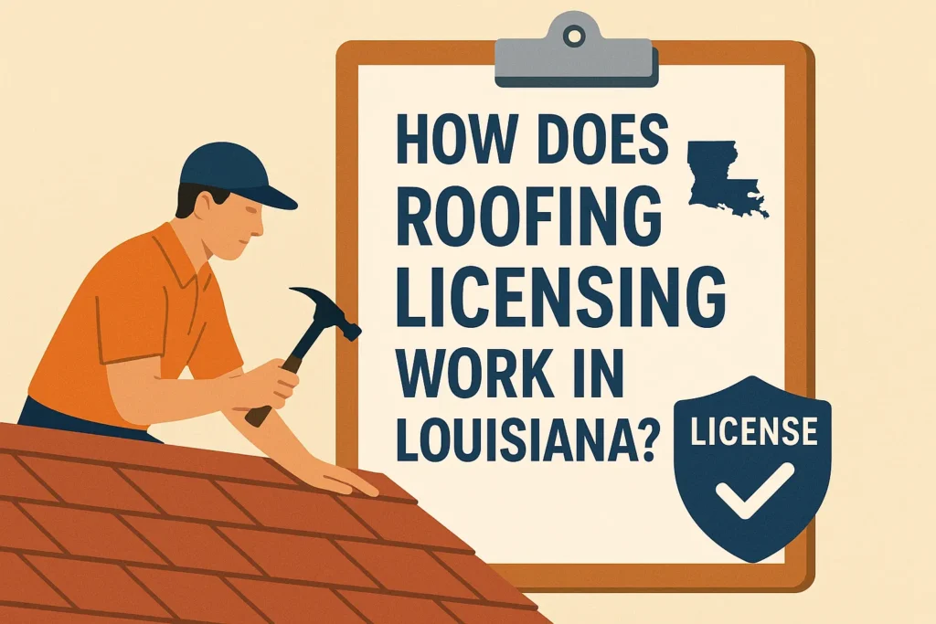 Louisiana roofing license