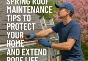 spring roof maintenance